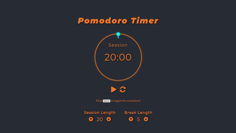 pomodoro screenshot